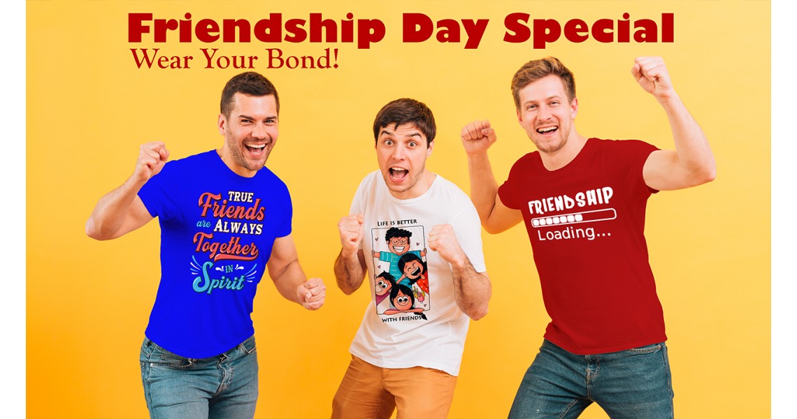 Friendship T-shirt Banner