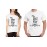 Heart Beats For Her Heart Beats For Him Couple Graphic Printed T-shirt