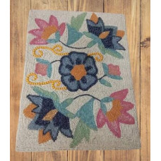 Floral Table Mats, Handmade Table Mats, Spring Table Mats, Multicolor Beaded Table Mats 13x16 Inches 