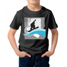 Skateboard Graphic Printed T-shirt