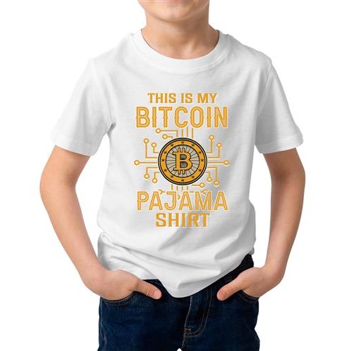 This Is My Bitcoin Pajama Shirt Graphic Printed T-shirt