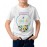 Kid's Boat Sea Star Cotton Graphic Printed Half Sleeve T-Shirt
