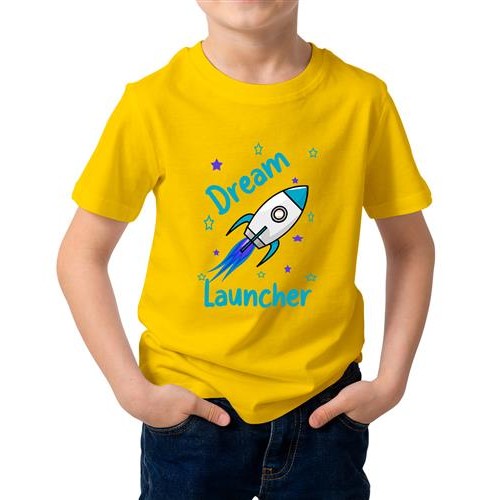 Dream Launcher Graphic Printed T-shirt