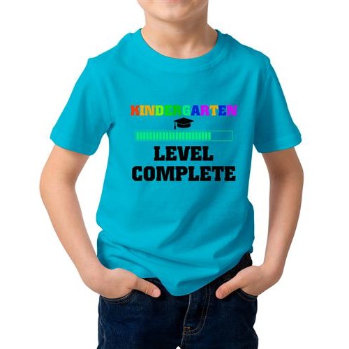 Kinder Garten Level Complete Graphic Printed T-shirt