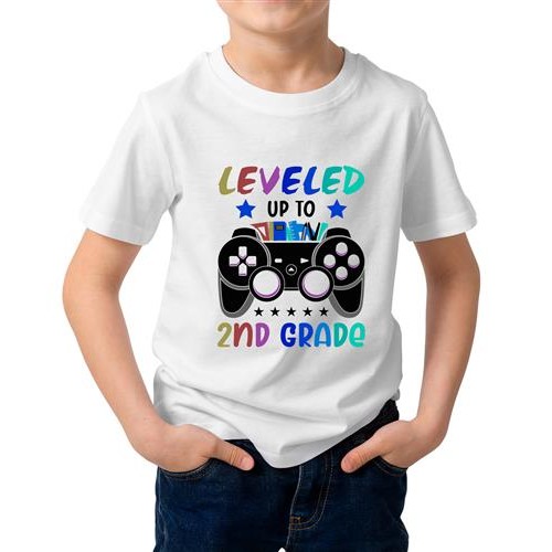 Leveled Upto 2nd Grade Graphic Printed T-shirt