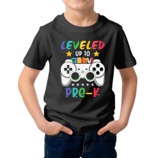 Leveled Upto Pre-K Graphic Printed T-shirt
