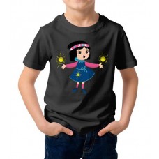 Little Girl Graphic Printed T-shirt