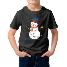 Snowman Graphic Printed T-shirt