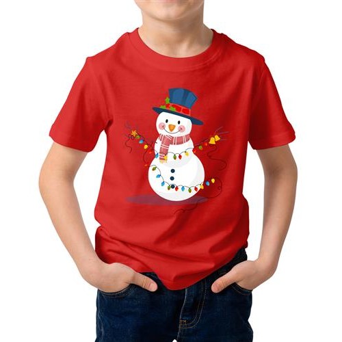 Snowman Graphic Printed T-shirt