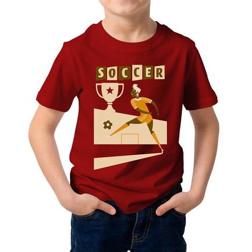 Soccer Graphic Printed T-shirt