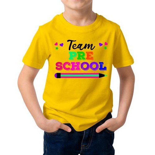 Team Pre-School Graphic Printed T-shirt