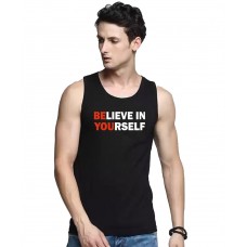 Believe In Yourself Graphic Printed Vests