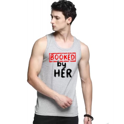 Booked By Her Graphic Printed Vests