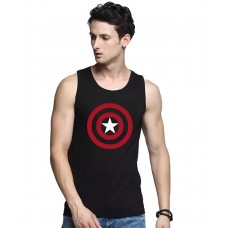 Captain America Graphic Printed Vests