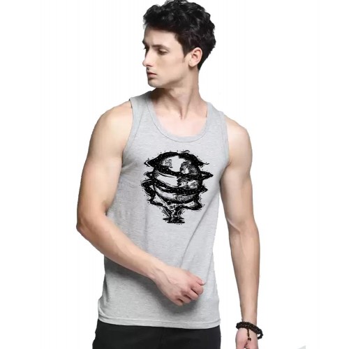 Earth Spring Graphic Printed Vests