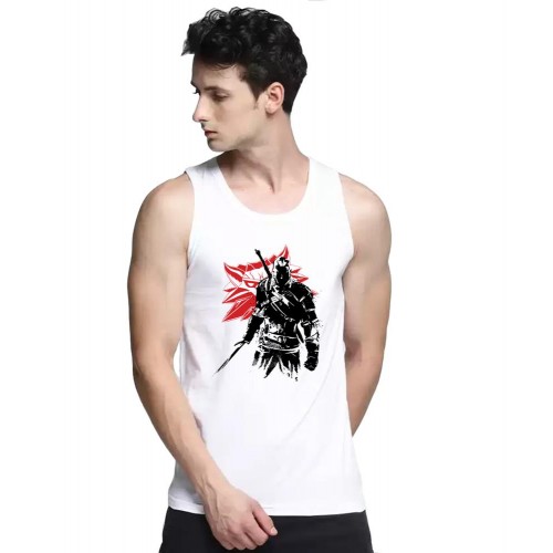 Fighter Witcher Graphic Printed Vests