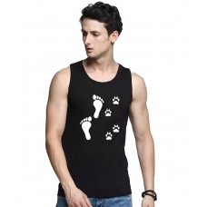 Foot Of Life Graphic Printed Vests