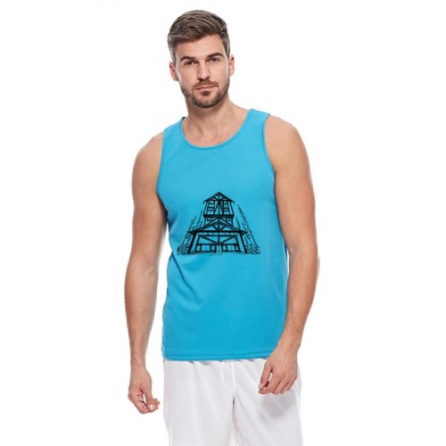 House Of Castle Graphic Printed Vests