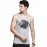 Lion Face Graphic Printed Vests