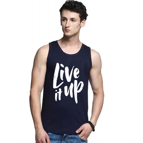 Live It Up Graphic Printed Vests