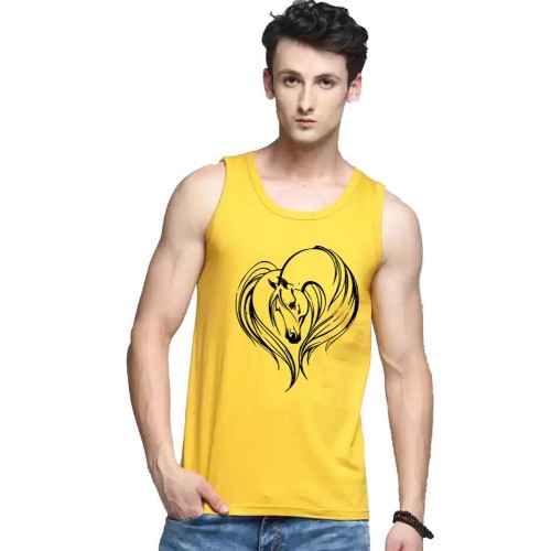 Love Horse Graphic Printed Vests