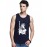 Man Witcher Graphic Printed Vests