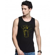 Music In Blood Graphic Printed Vests