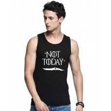 Not Today Graphic Printed Vests