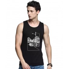 Old Home Graphic Printed Vests