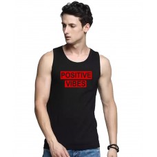 Positive Vibes Graphic Printed Vests