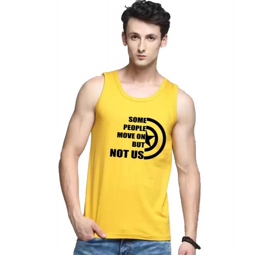 Some People Move On But Not Us Graphic Printed Vests