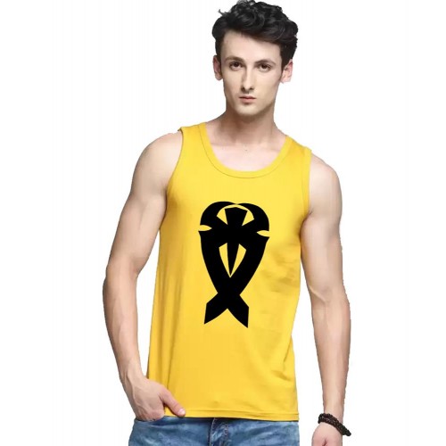Strong Sign Graphic Printed Vests