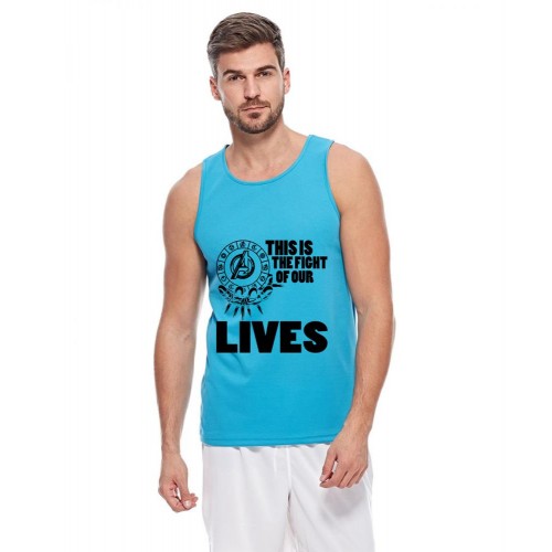 This Is The Fight Of Our Lives Graphic Printed Vests
