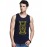 Time Sand Skull Graphic Printed Vests