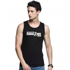 We Are In The Endgame Now Graphic Printed Vests