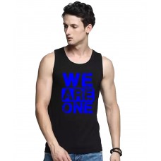 We Are One Graphic Printed Vests