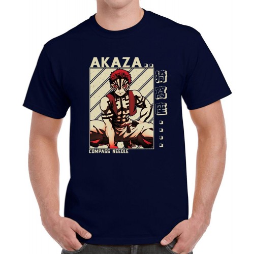 Akaza Compass Needle Graphic Printed T-shirt