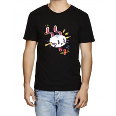 Bunny Monster Graphic Printed T-shirt
