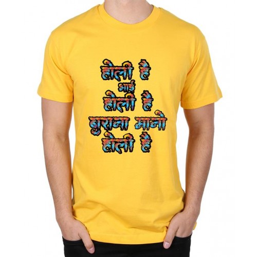Bura Na Mano Holi Hai Graphic Printed T-shirt