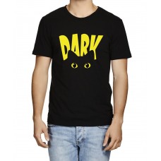 Dark Cat Graphic Printed T-shirt