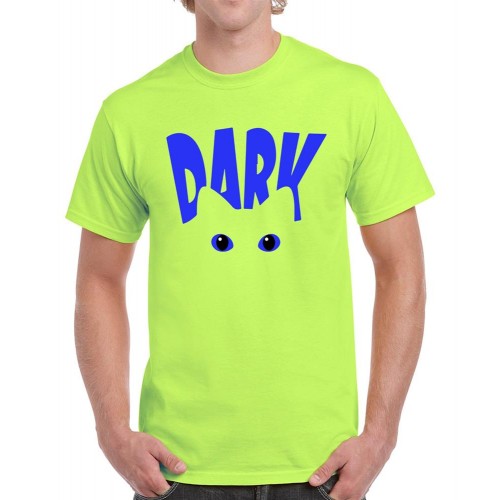 Dark Cat Graphic Printed T-shirt