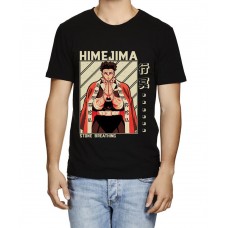 Himejima Stone Breathing Graphic Printed T-shirt