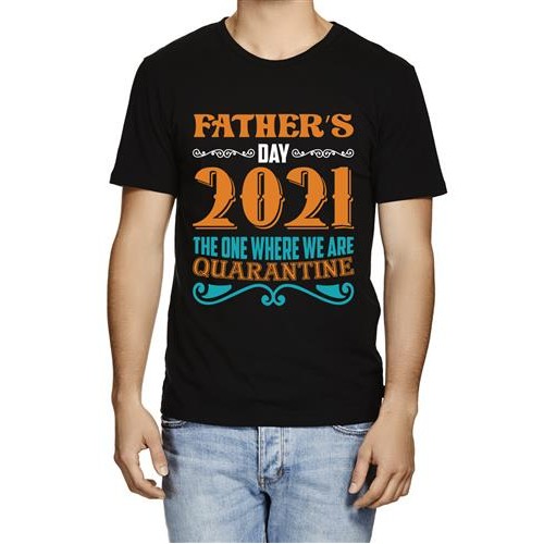 Men's 2021 Quarantine Graphic Printed T-shirt