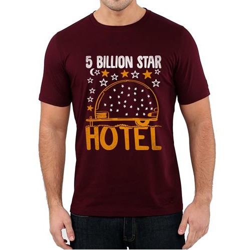5 Billion Star Hotel Graphic Printed T-shirt