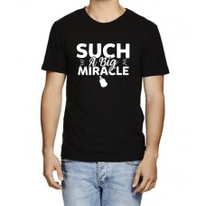 Men's A Big Miracle Graphic Printed T-shirt