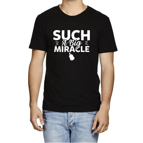 Men's A Big Miracle Graphic Printed T-shirt