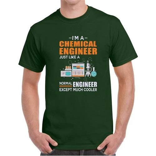Men's Chemical Engineer Printed T-shirt