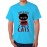Men's A Girl Cats Graphic Printed T-shirt