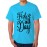 Men's All Day Fish Graphic Printed T-shirt