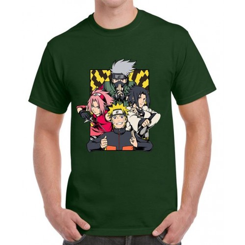 Anime Team Graphic Printed T-shirt